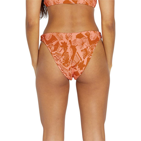 Volcom Blocked Out Bikini Botten Orange,Rosa S Kvinna