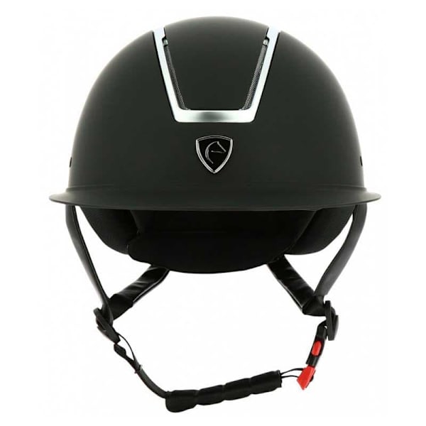 Equitheme Hjelm Glint Mat Sort 52-54 cm