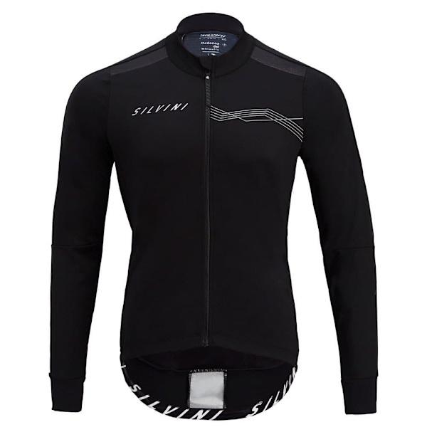 Silvini Jakke Ghisallo Sort M Mand