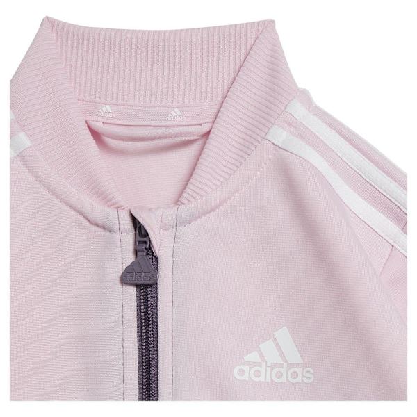 Adidas SÆt Tiberio 3 Stripes Colorblock Shiny Lilla,Rosa 0-3 Months