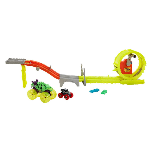 Hot Wheels Power Smashers Race And Chase F24 Media Driver -racer Og Jagter