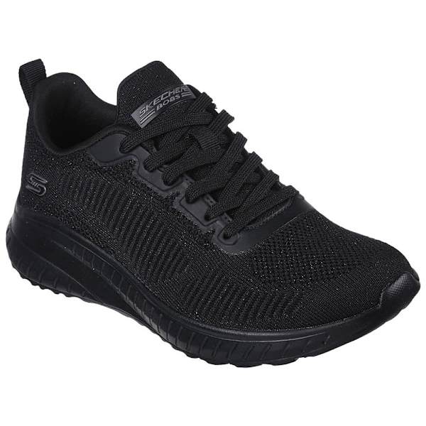 Skechers Bobs Squad Chaos Sko Sort EU 39 Kvinde