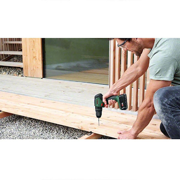 Bosch Professional Hammerboremaskine Universalimpact 18v-60 2x2.0ah Søvfarvet