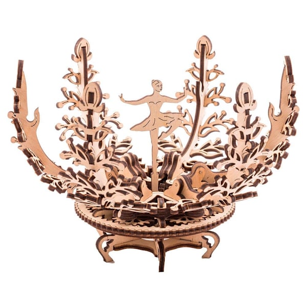 Ugears Blommor Trä Mekanisk Modell Guld