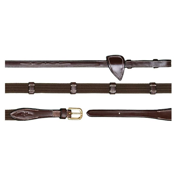 Dyon Web Reins With 5/8 9 Silmukat D-kokoelma  Cob