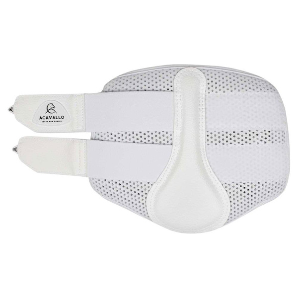 Acavallo Perforated Neoprene Double Velcro Senstövlar Vit XL