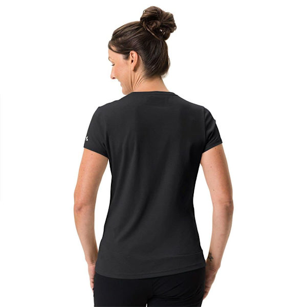 Vaude Sveit T-shirt Med Korte ærmer Sort 42 Kvinde