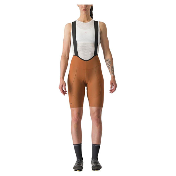 Castelli Espresso Dt Cykelbyxor Brun M Kvinna
