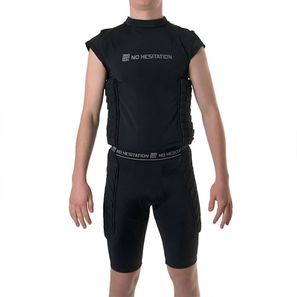 Ibt Short Sleeve Protection T-paita Rib Musta S