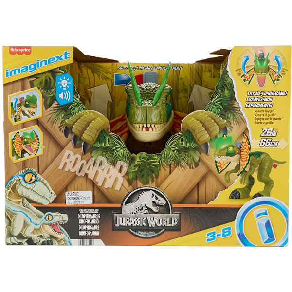 Fisher Price Jurassic World Diloposaurus