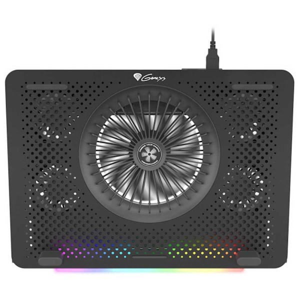 Genesis Kylbas För Bärbar Dator Oxid 450 Rgb 15.6´´ Svart