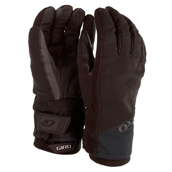 Giro Lange Handsker Proof 10 Sort S Mand
