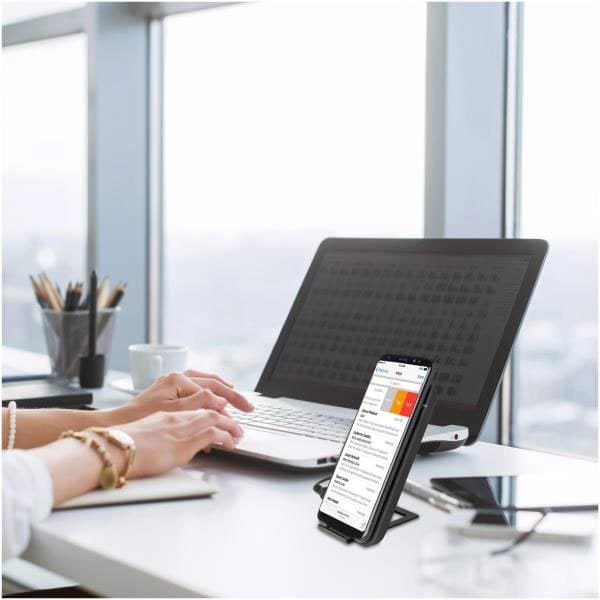 Celly Wireless Fast Charger Stand 10w Valkoinen,Musta