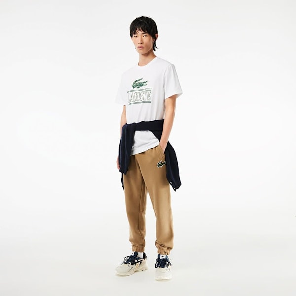 Lacoste Lyhythihainen T-paita Th1218-00 Valkoinen S Mies