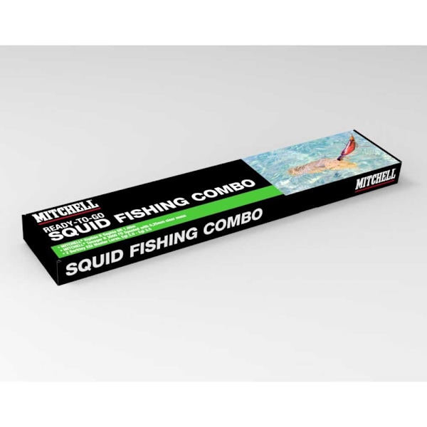 Mitchell Riptide R Squid Blå,Svart 1.80 m / 10-25 g