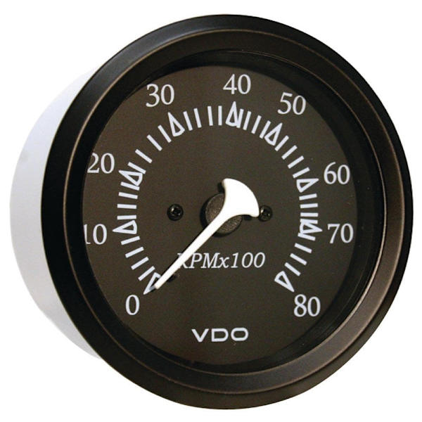 Seachoice Tach Outboard 8000rpm Hvid,Sort
