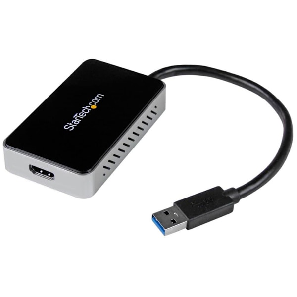 Startech Adapter. Usb 3.0 Hdmi Hdmi + 1-port Usb Hub Sort Sort