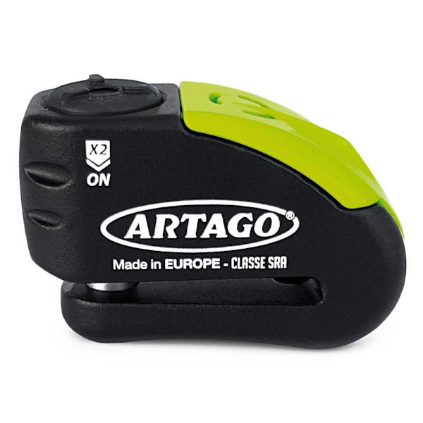 Artago Alarm+advarselsskivelås 30x14 Sort
