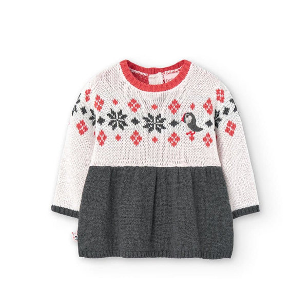 Boboli Knitwear Klänning Flerfärgad 12 Months