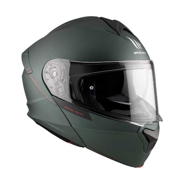 Mt Helmets Genesis Sv Modulær Hjelm Sort XL