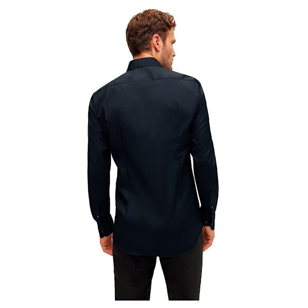 Boss Skjorte P Hank Spread C1 222 Sort 39 / Regular Mand