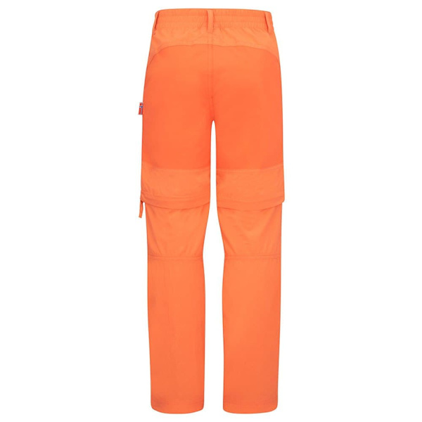 Trollkids Nordfjord Zip-off Byxor Orange 152 cm Pojke