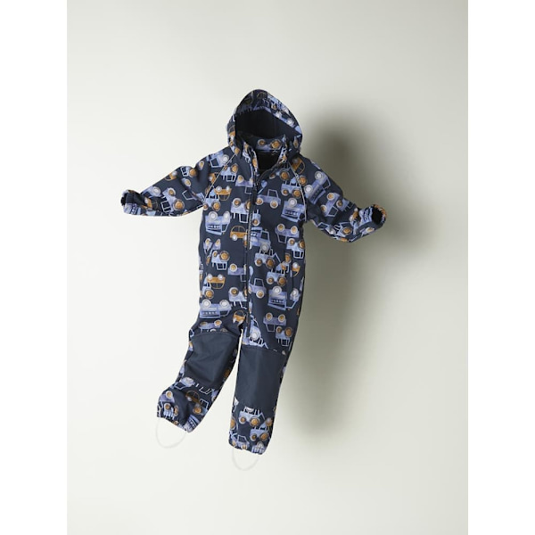 Name It Alfa08 Softshell Aop1 Mini Overall Blå 5 Years