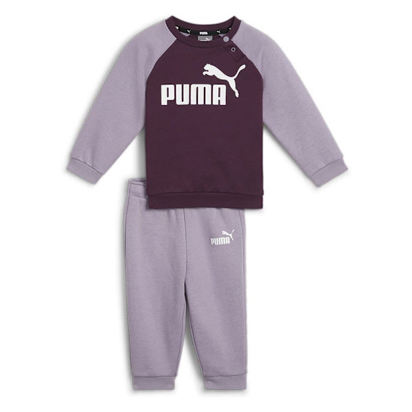 Puma Minicats Ess Raglan Set Lila 2-4 Months Pojke