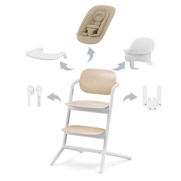 Cybex Lemo2 4 In 1 Hemmahögstol Silver