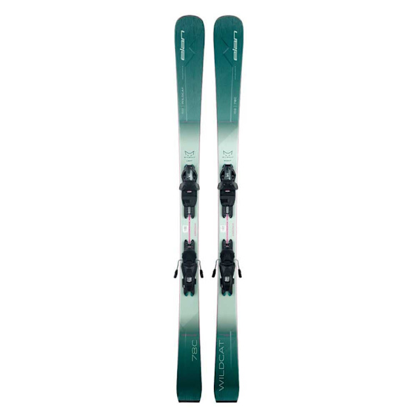 Elan Wildcat 78 C Ls + El 9.0 Gw Shift Blk B85 Alpint Skidpaket Grönt 144