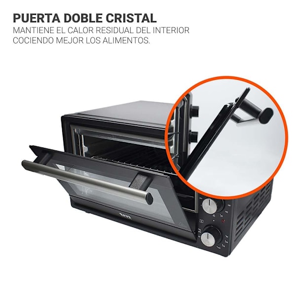 Tm Electron Työtaso Kiertoilmauuni Tmpho020 20l 1500w Hopeinen