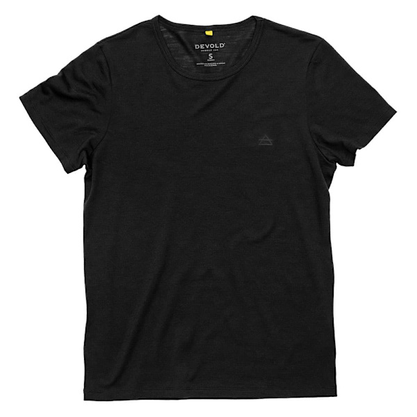 Devold Of Norway Active T-shirt Med Korte ærmer Sort M Kvinde