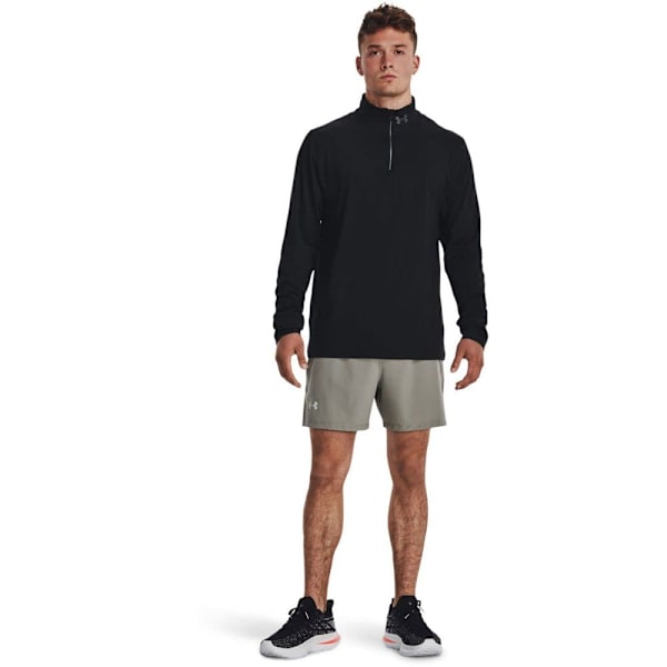 Under Armour Tröja Med Halv Dragkedja Qualifier Run Svart L Man