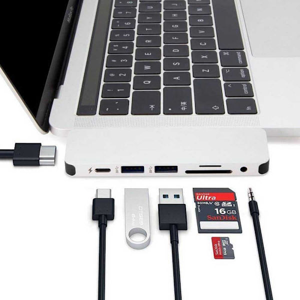 Hyper Drive Solo Hub For Macbook Pc & Usb-c Devices Svart