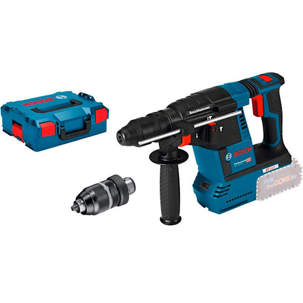 Bosch Professional Trådløs Combi Gbh 18v-26 F Blå