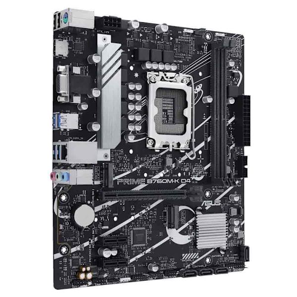 Asus Bundkort Prime B760m-k D4 Søvfarvet