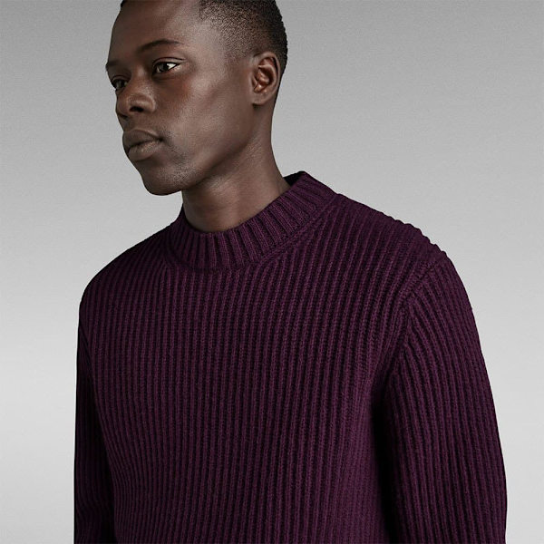 G-star Besætning Hals Sweater Essential R Lilla M Mand