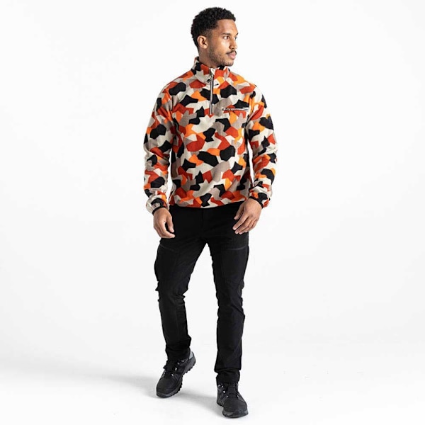 Dare2b Halv Lynlås Fleece Affinity Orange 2XS Mand
