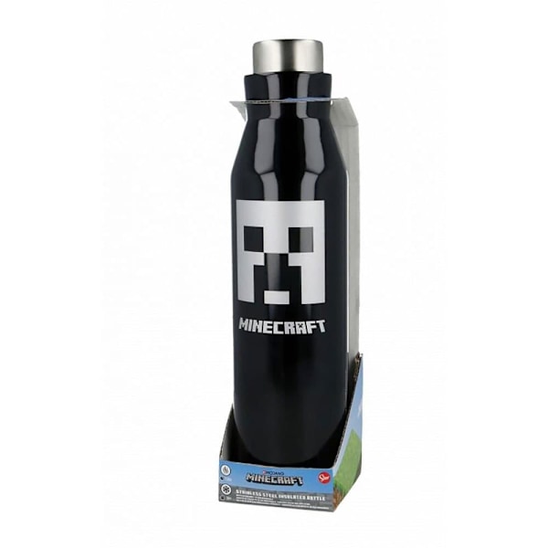 Stor Thermo Flaske Diabolo Minecraft Transparent