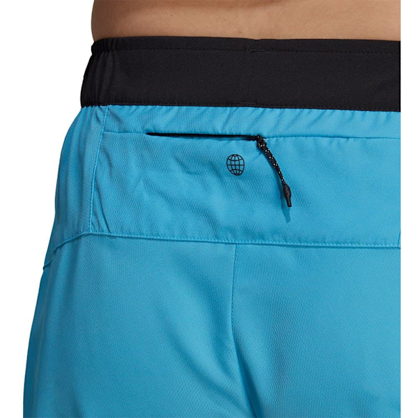 Adidas Shortsit Housut Trail 3´´ Sininen L Nainen