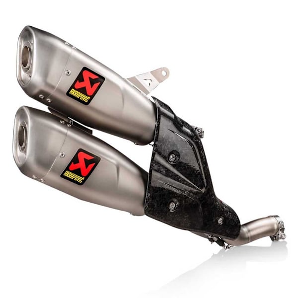 Akrapovic Länkrör Ducati Monster 937 21-22 Silver