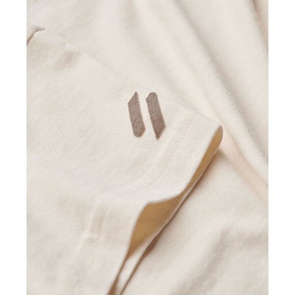 Superdry Sportswear Logo Fitted Lyhythihainen T-paita Beige S Nainen