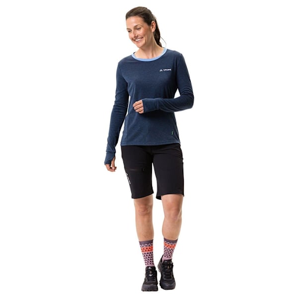 Vaude Sveiii T-shirt Med Lange ærmer Blå 34 Kvinde