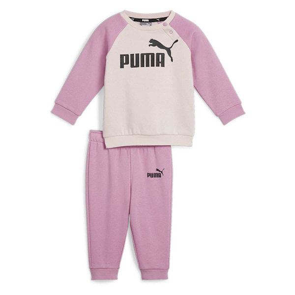 Puma Minicats Ess Raglan Set Rosa 4-6 Months Pojke
