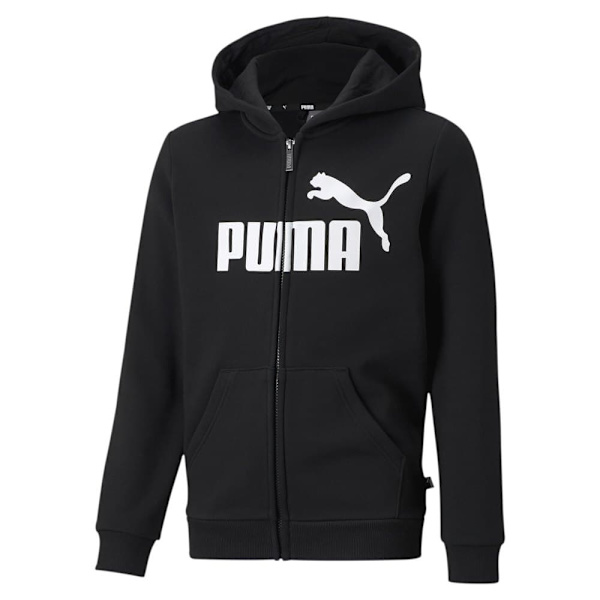 Puma Full Vetoketjullinen Villapaita Essential Musta 4 Years Poika