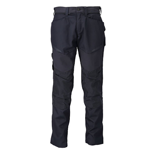 Mascot Stora Byxor Med Knäskyddsfickor Customized 22479 Blå 58 / 30