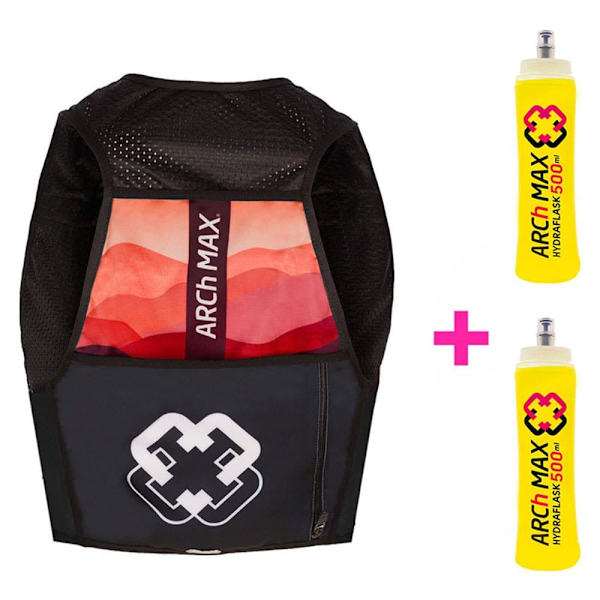 Arch Max Vätskeväst Unisex 6l+sf500ml Röd S-M