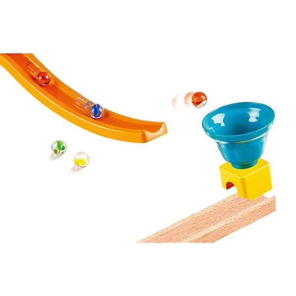 Hape Temppuja Twists Marble Track N Monivärinen