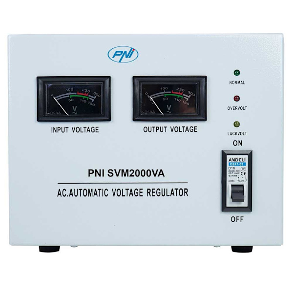 Pni Spændingsstabilisator Svm2000va Hvid One Size / EU Plug