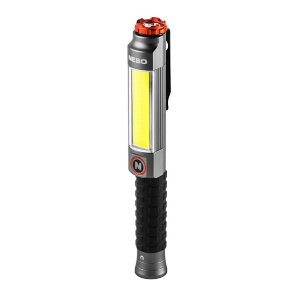 Nebo Tools Bærbart Lys Big Larry 3 Transparent 600 Lumens Sort, Grå